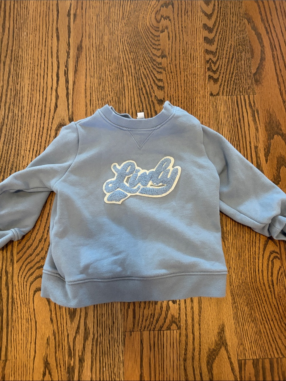 Livly Kids Light Blue Crewneck Sweatshirt